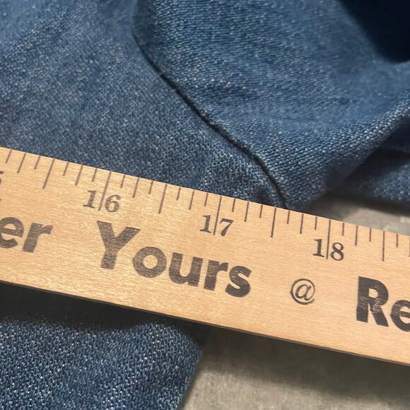 Wrangler Blue Denim Blazer - Picture 8 of 11